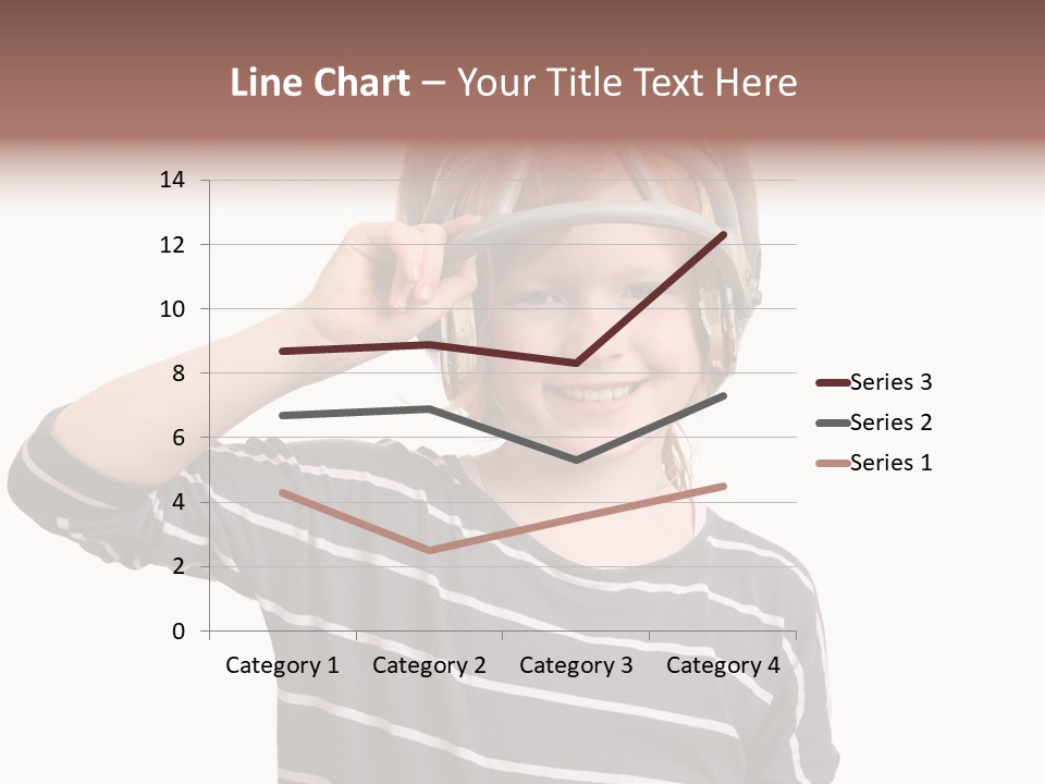 Head Childhood Wearing PowerPoint Template