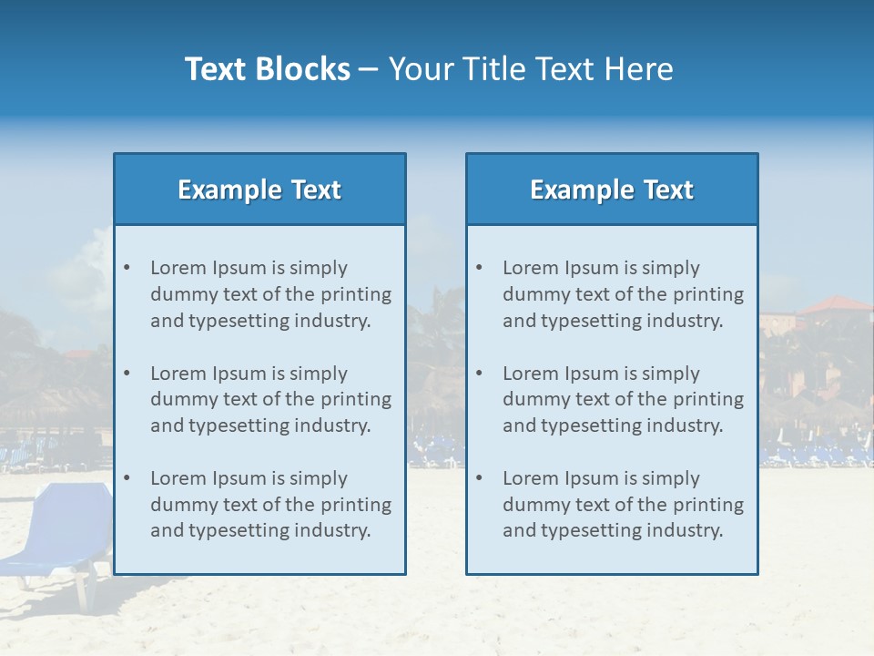 Perfect Place Vacation PowerPoint Template