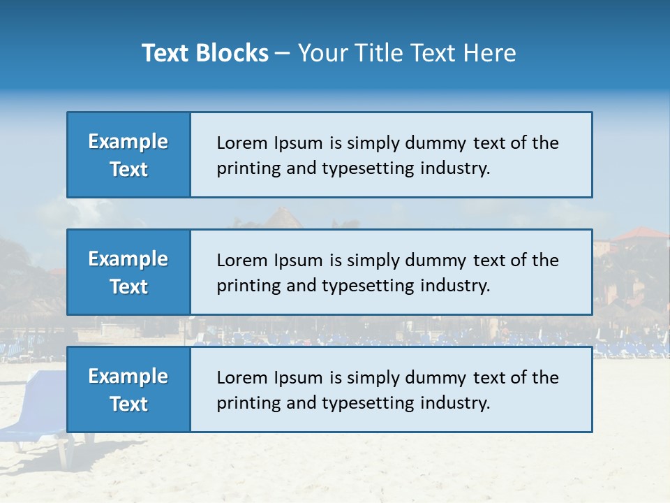 Perfect Place Vacation PowerPoint Template