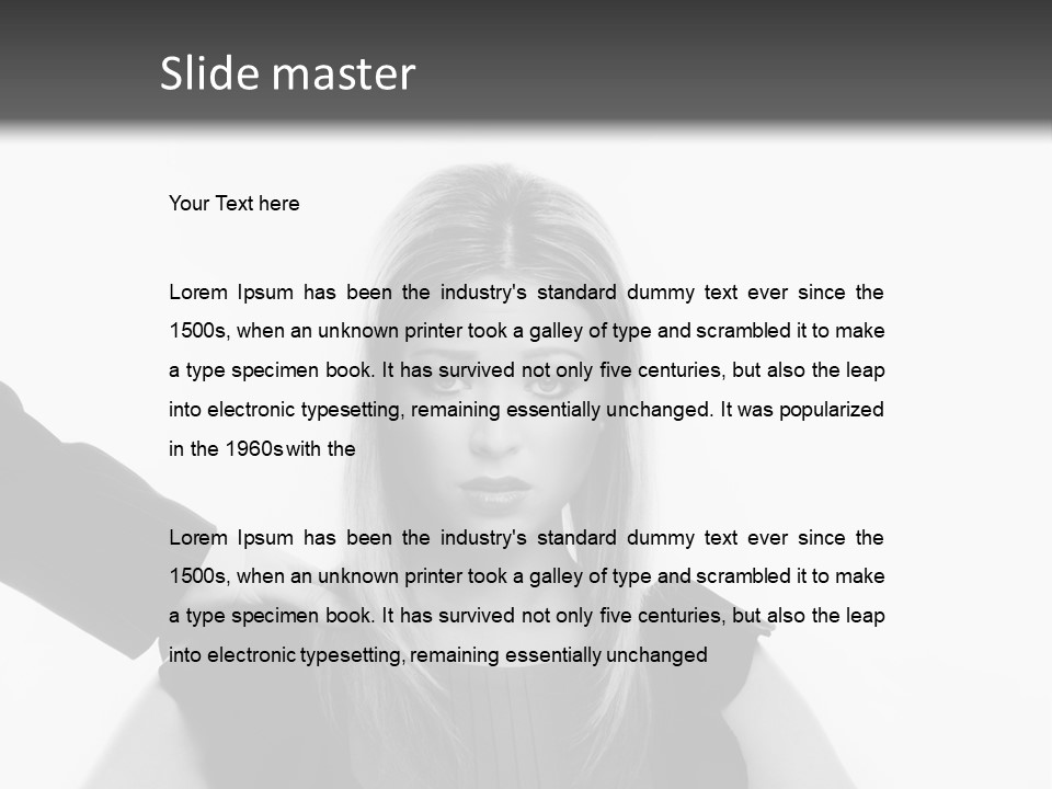 Worried Fear Social PowerPoint Template