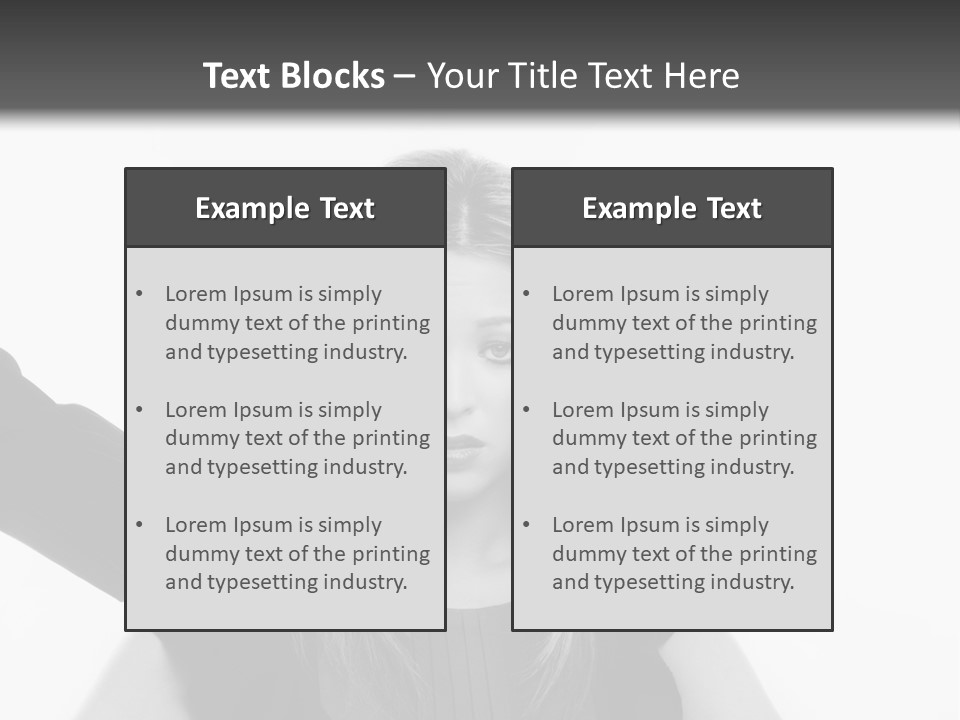 Worried Fear Social PowerPoint Template