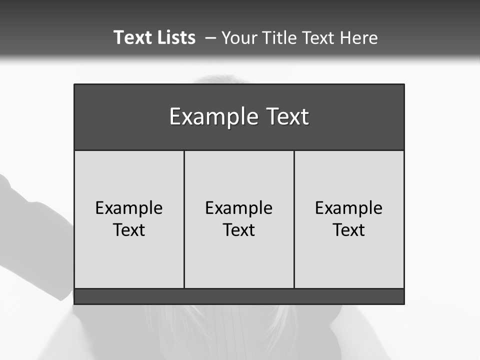 Worried Fear Social PowerPoint Template