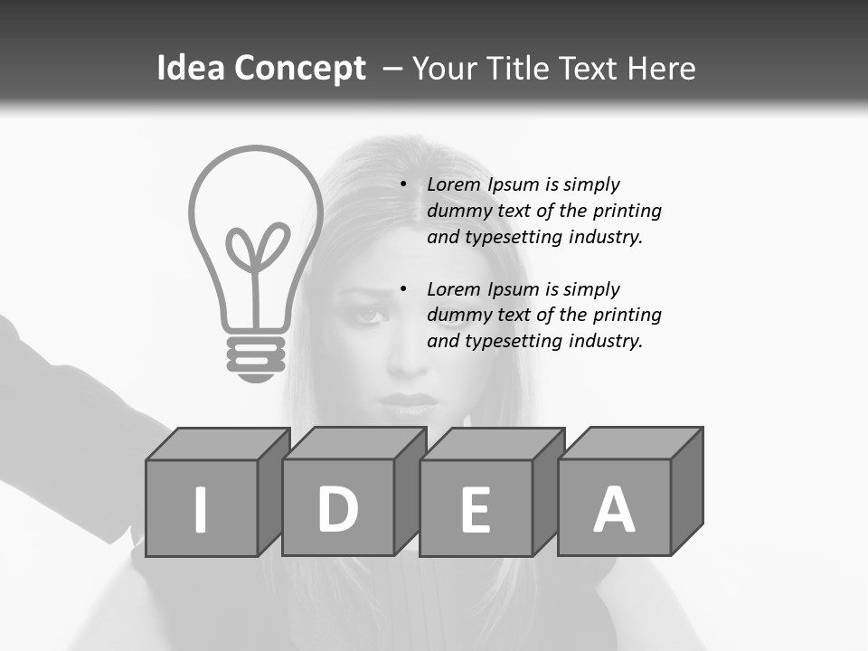 Worried Fear Social PowerPoint Template