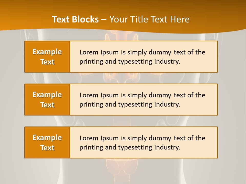 Sick Flu Patient PowerPoint Template