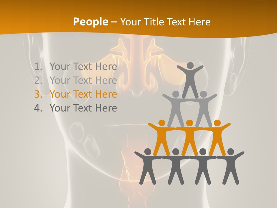 Sick Flu Patient PowerPoint Template