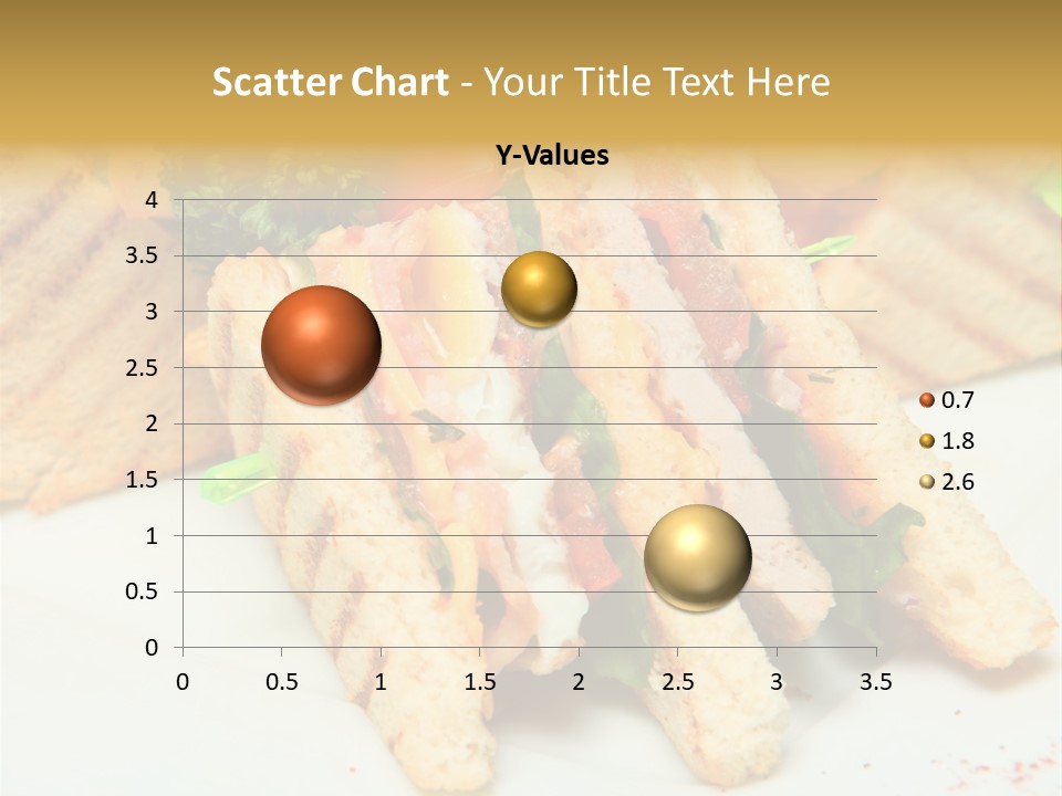 Isolated Mustard Breakfast PowerPoint Template