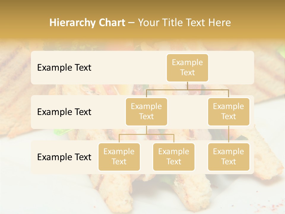 Isolated Mustard Breakfast PowerPoint Template