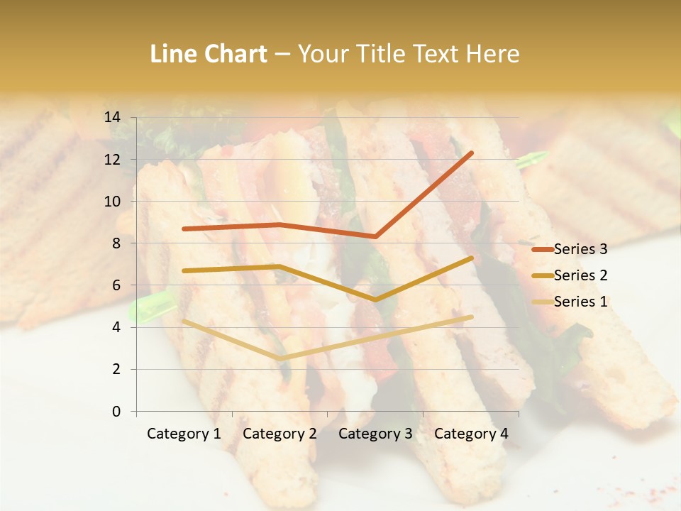 Isolated Mustard Breakfast PowerPoint Template