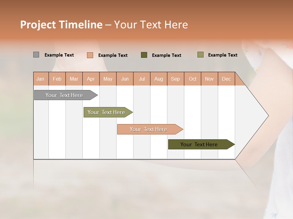 Childhood Hand Together PowerPoint Template