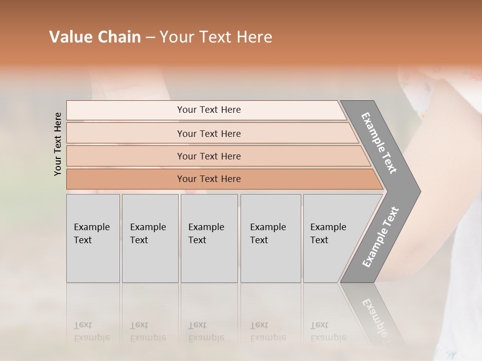 Childhood Hand Together PowerPoint Template