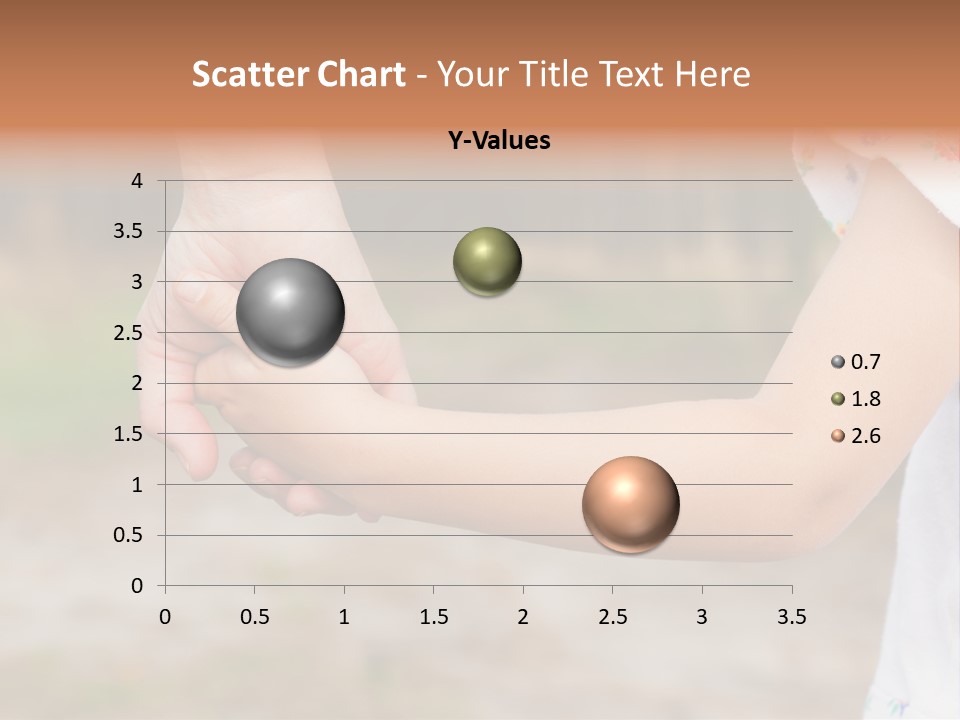 Childhood Hand Together PowerPoint Template