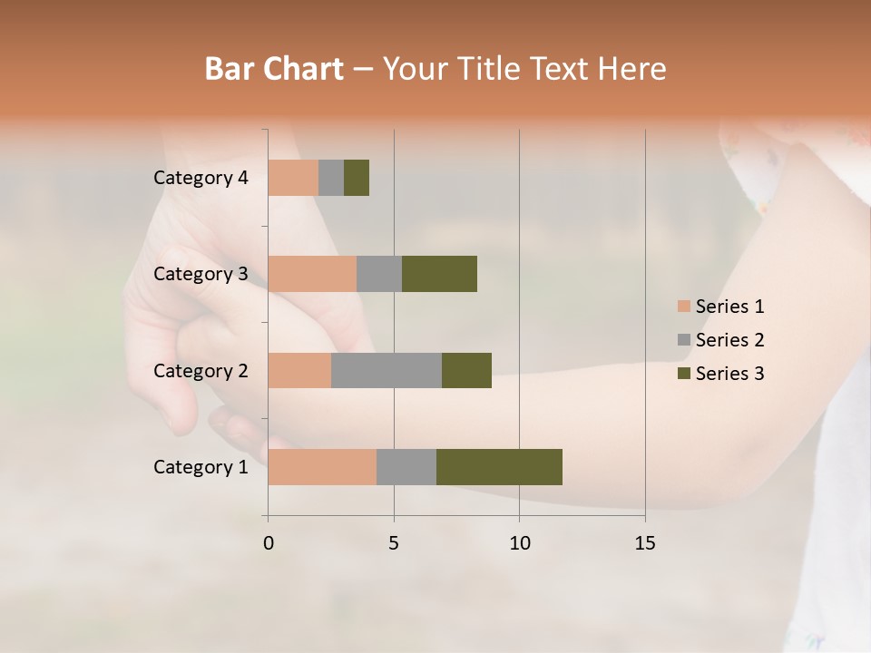 Childhood Hand Together PowerPoint Template