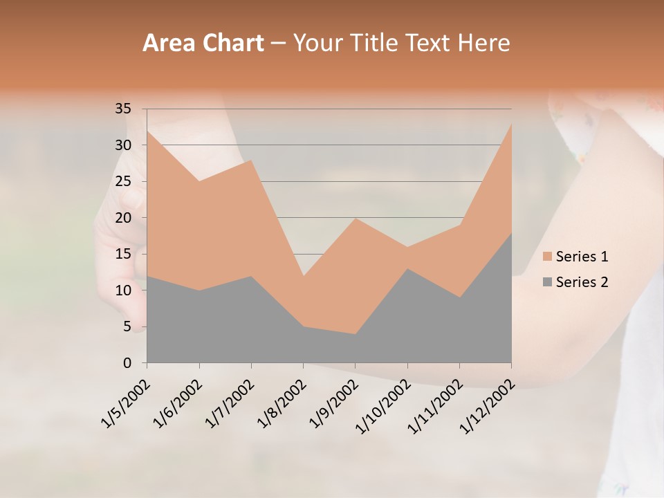 Childhood Hand Together PowerPoint Template