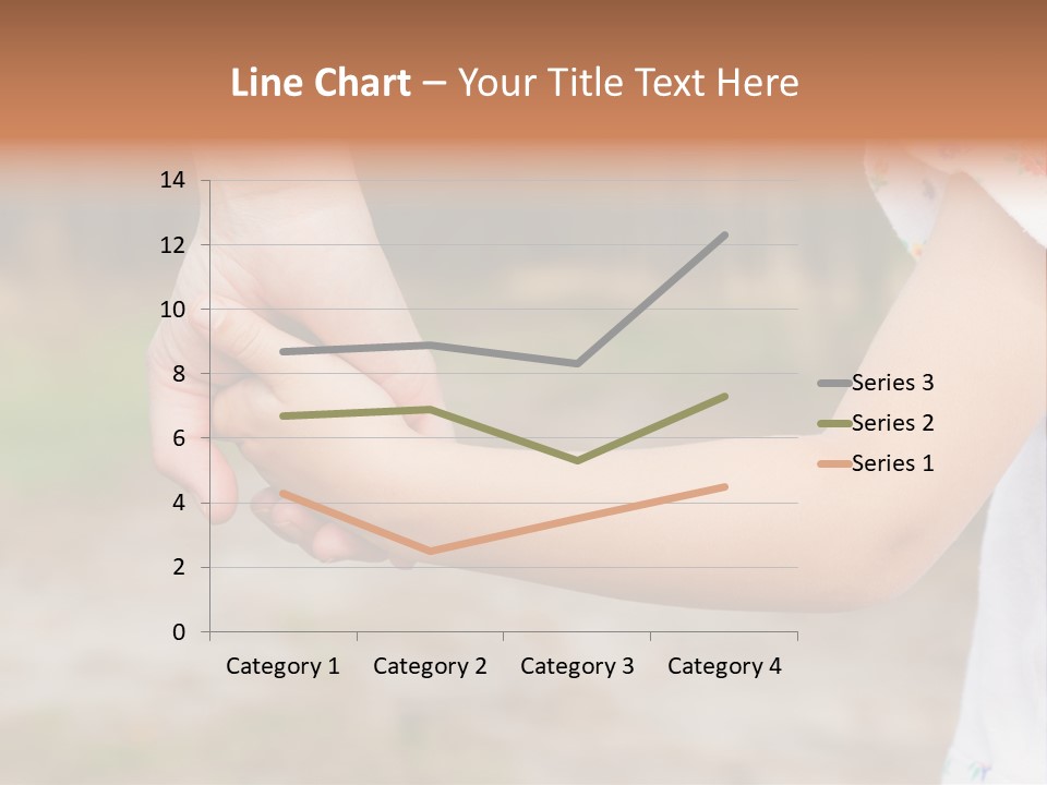 Childhood Hand Together PowerPoint Template