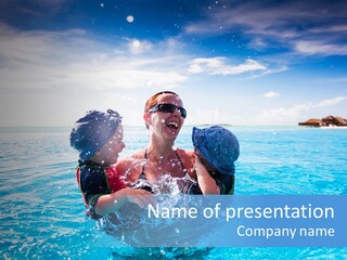 Splash Two Summer PowerPoint Template