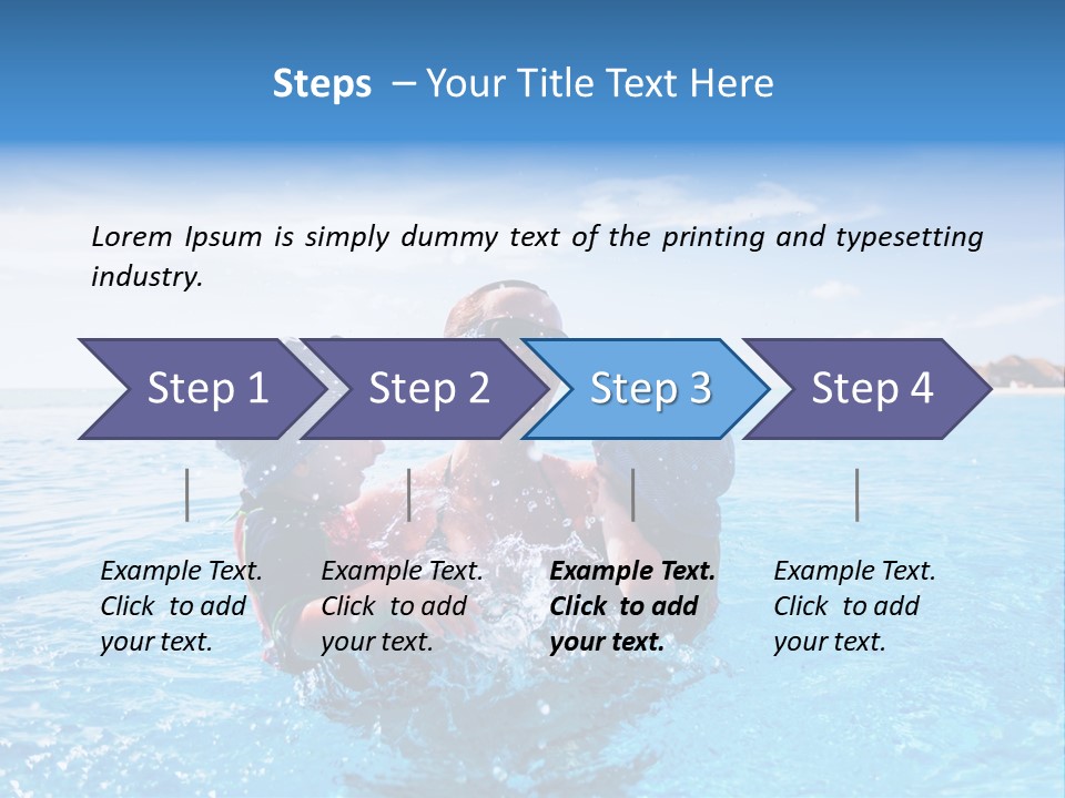 Splash Two Summer PowerPoint Template