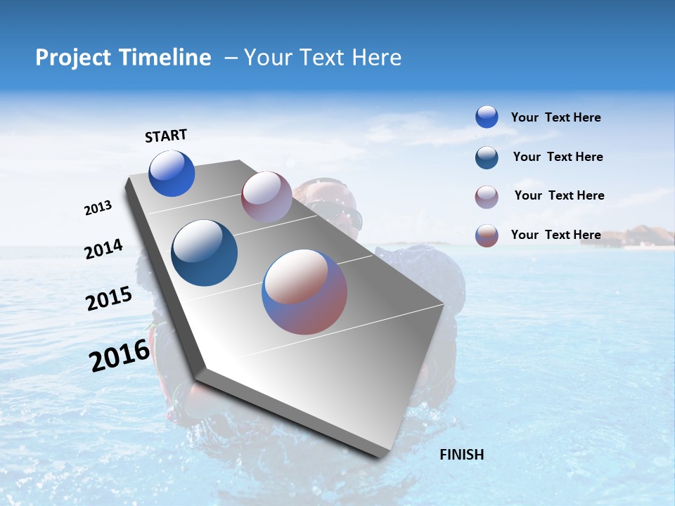 Splash Two Summer PowerPoint Template