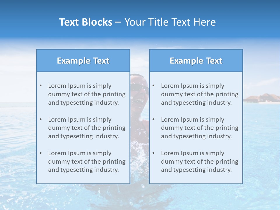 Splash Two Summer PowerPoint Template