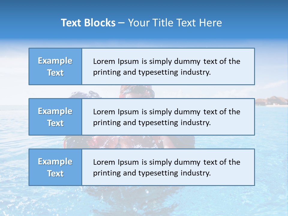 Splash Two Summer PowerPoint Template