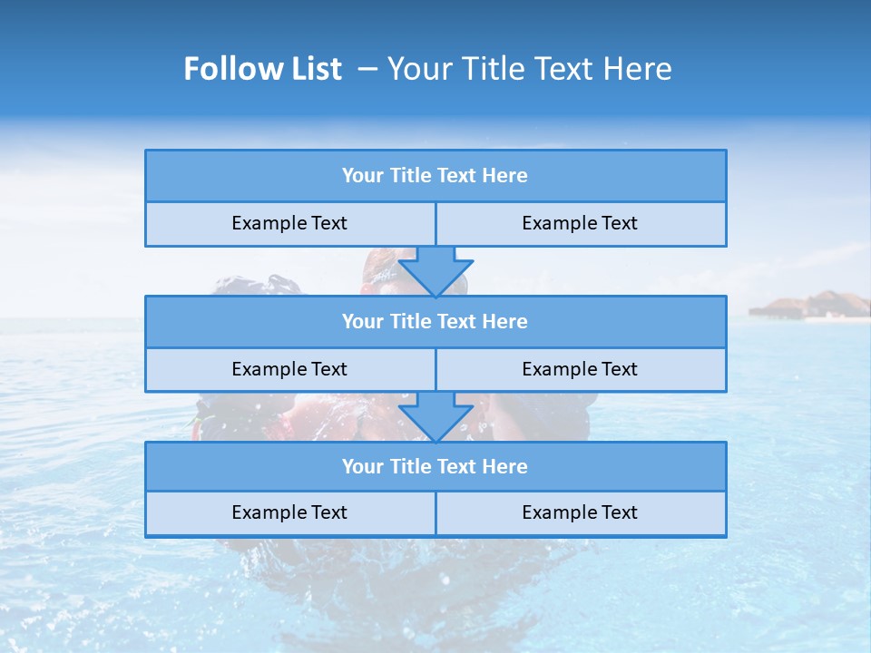 Splash Two Summer PowerPoint Template