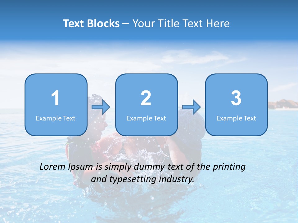 Splash Two Summer PowerPoint Template