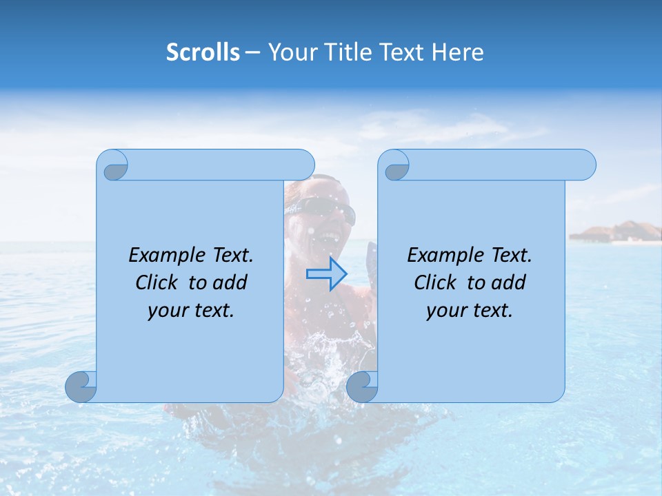 Splash Two Summer PowerPoint Template