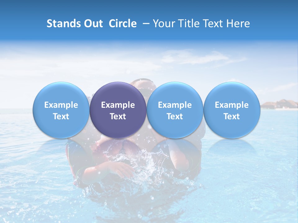 Splash Two Summer PowerPoint Template