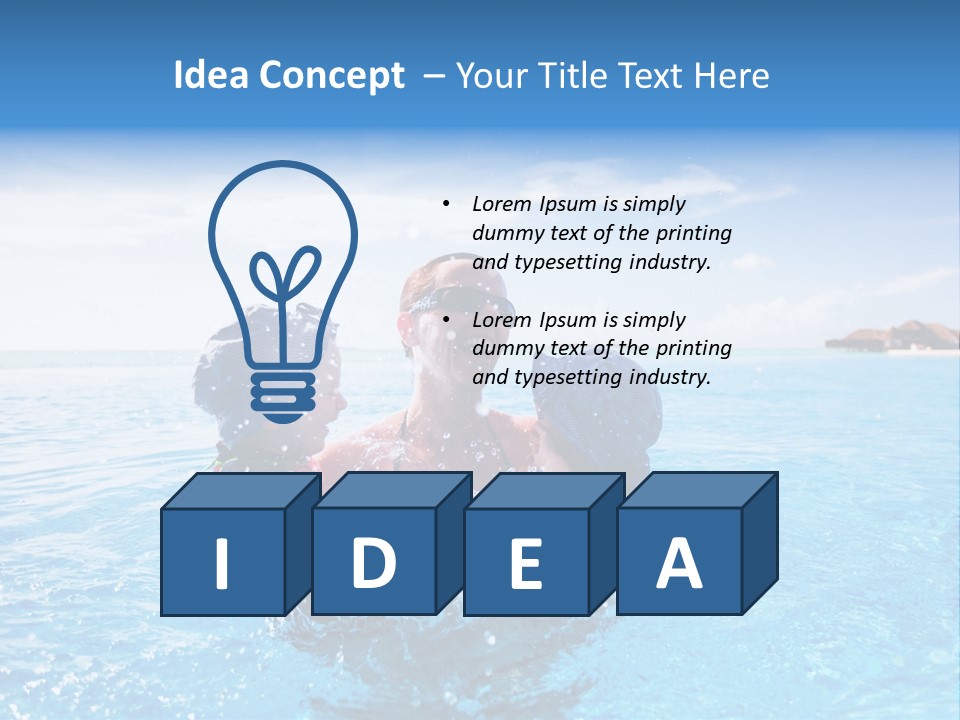 Splash Two Summer PowerPoint Template