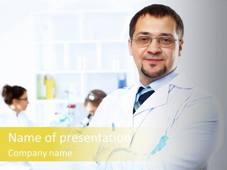 Chemist Expertise Science PowerPoint Template