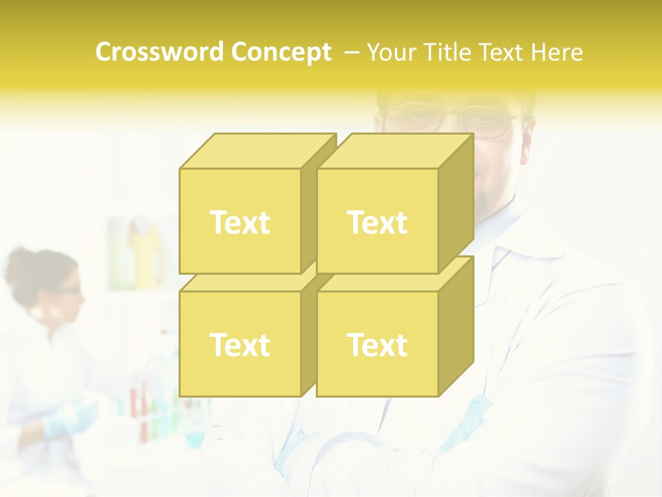 Chemist Expertise Science PowerPoint Template