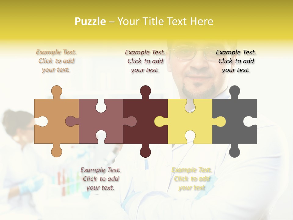 Chemist Expertise Science PowerPoint Template