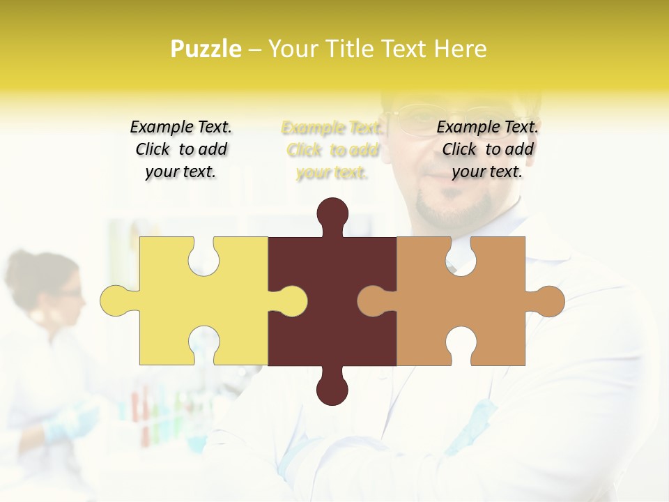 Chemist Expertise Science PowerPoint Template