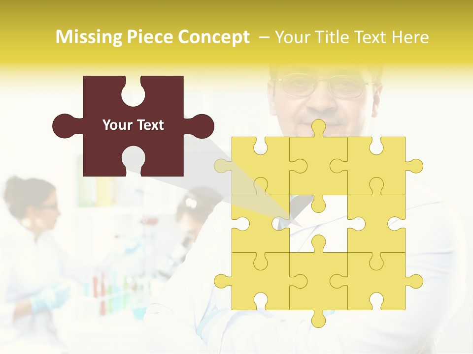 Chemist Expertise Science PowerPoint Template