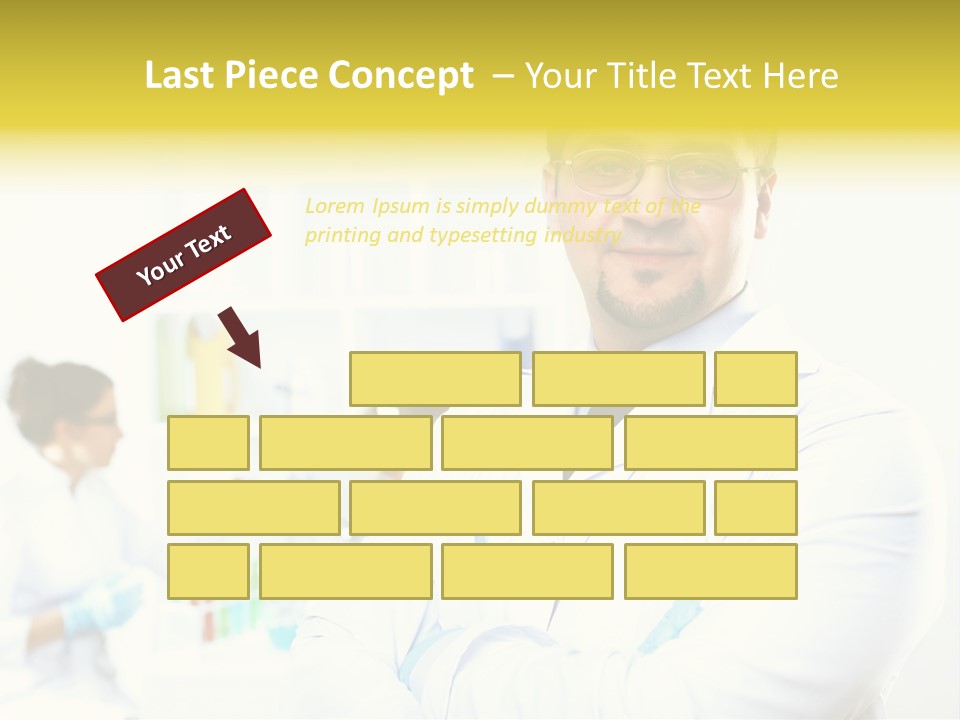 Chemist Expertise Science PowerPoint Template