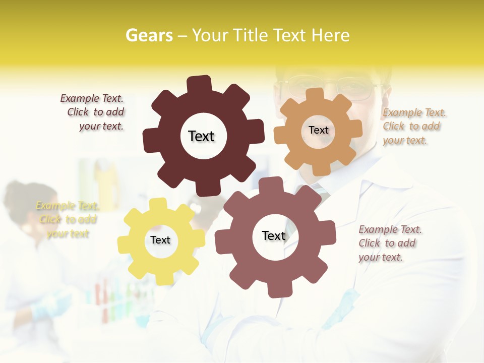 Chemist Expertise Science PowerPoint Template