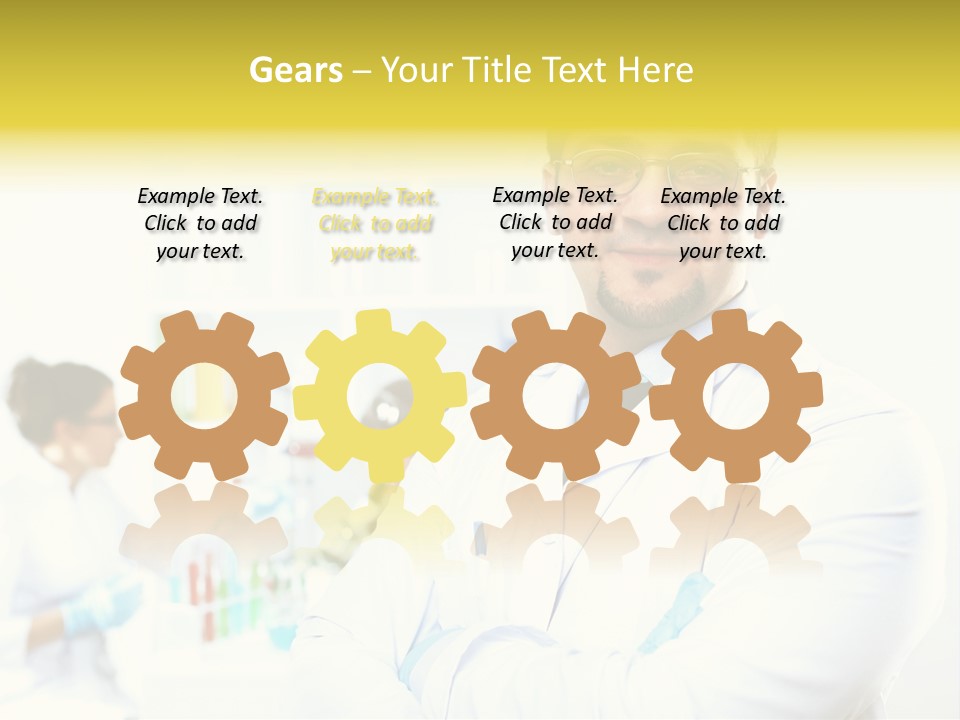 Chemist Expertise Science PowerPoint Template