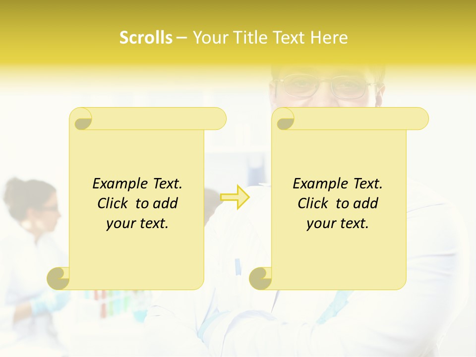 Chemist Expertise Science PowerPoint Template