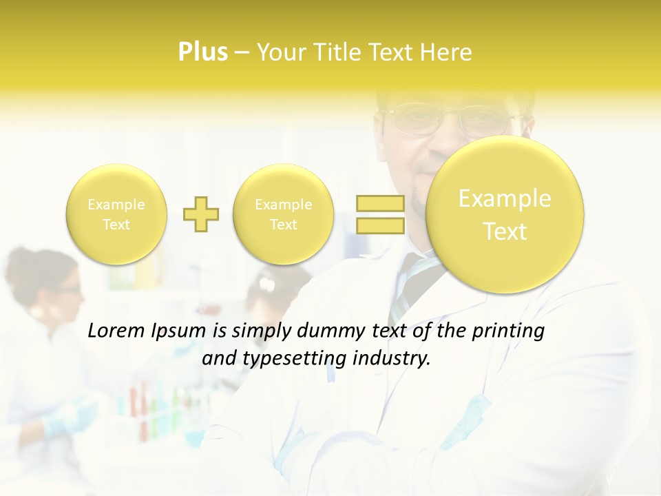 Chemist Expertise Science PowerPoint Template