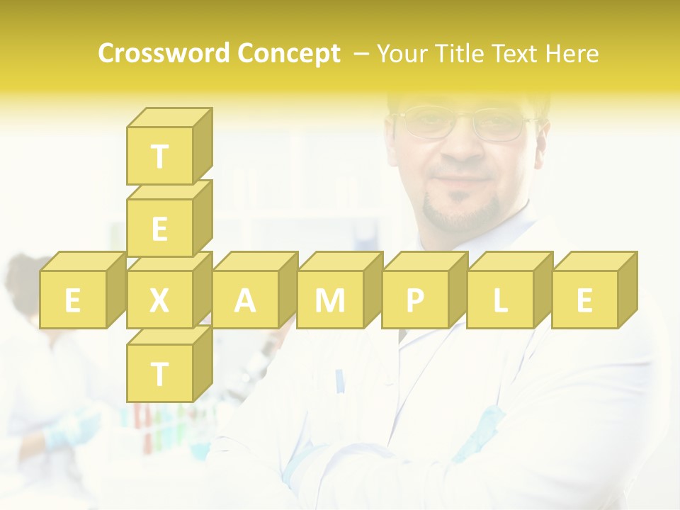 Chemist Expertise Science PowerPoint Template