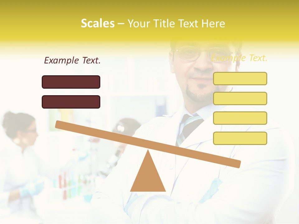 Chemist Expertise Science PowerPoint Template