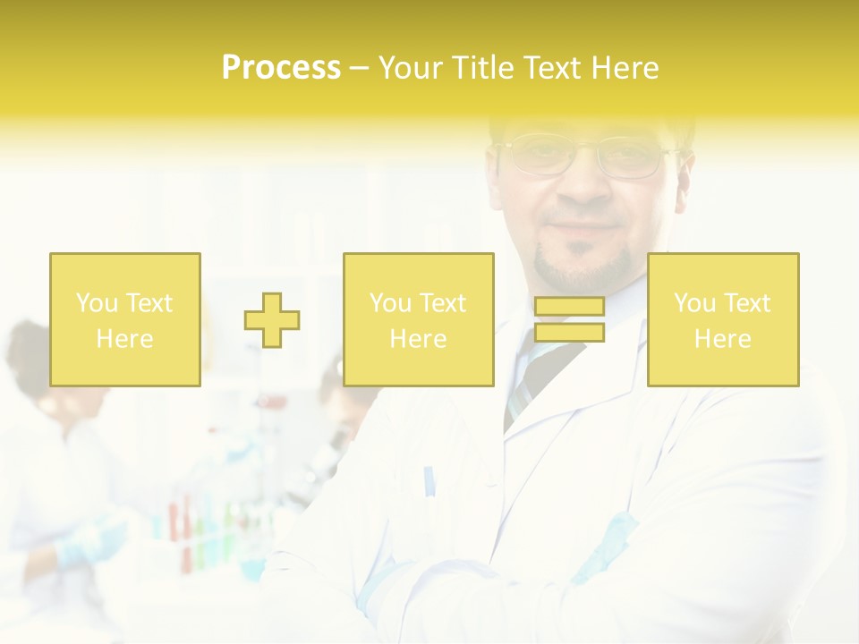 Chemist Expertise Science PowerPoint Template