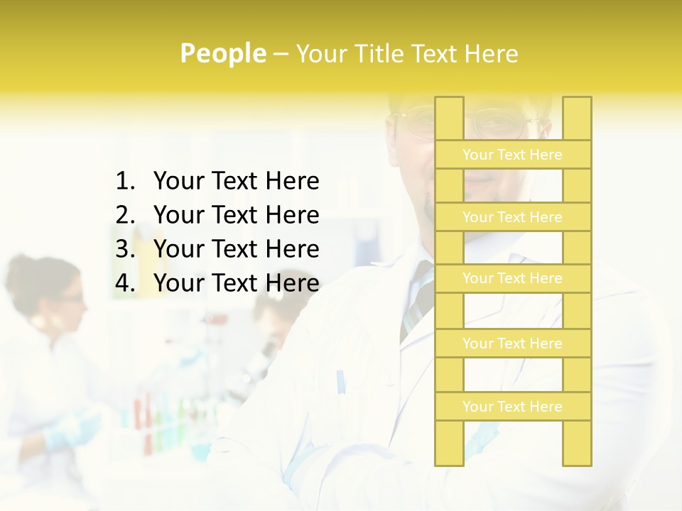 Chemist Expertise Science PowerPoint Template