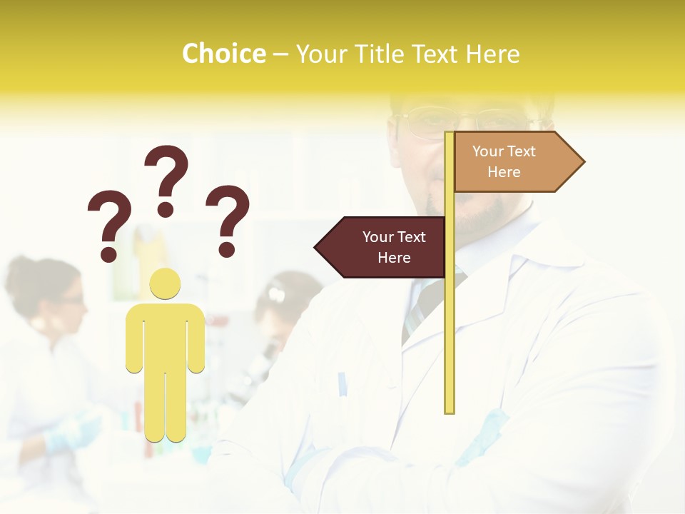 Chemist Expertise Science PowerPoint Template