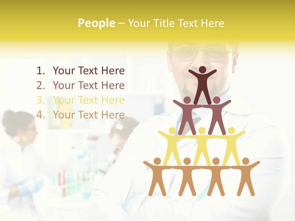 Chemist Expertise Science PowerPoint Template