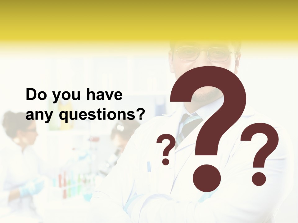 Chemist Expertise Science PowerPoint Template