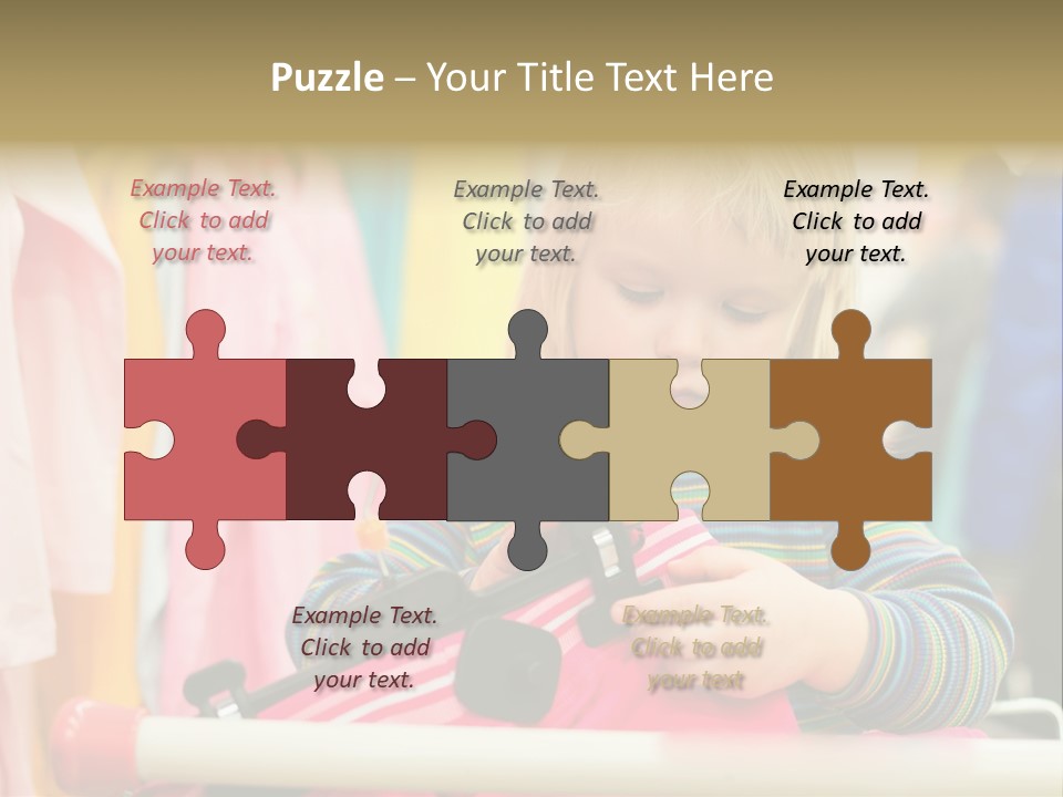 People Trolley Person PowerPoint Template