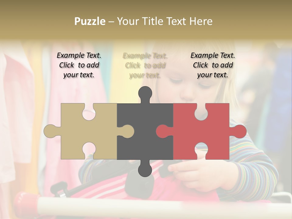 People Trolley Person PowerPoint Template