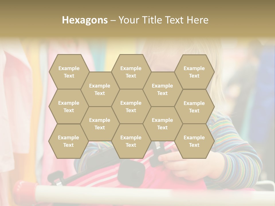 People Trolley Person PowerPoint Template