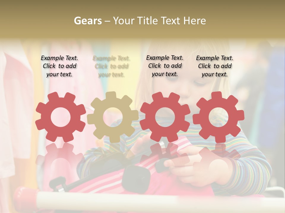 People Trolley Person PowerPoint Template