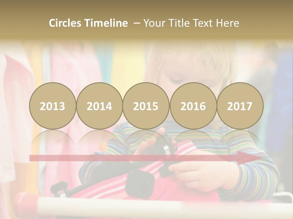 People Trolley Person PowerPoint Template